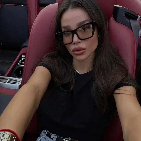 Saint Laurent SL276 MICA 025 Cat Eye Sunglasses - Black/Clear - Picture 2 of 12